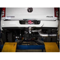 LARGE BORE HD 5in 409-SS DPF-Back Exhaust w/Pol Tip 19-20 Ram Diesel Trucks L6-6.7L