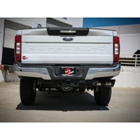Apollo GT Series 3-1/2in 409 SS Axle-Back Exhaust 17-20 Ford F-250/F-350 6.2/7.3L w/ Black Tips