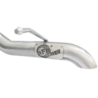 MACHForce XP 2-1/2in SS-409 Cat-Back Exhausts w/ 18in Muffler (Wrangler 07-17)