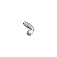 150 Seried 90 Deg Full Flow Taper Swivel Hose End -12AN - Blue