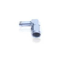 0.5" to -8AN 90 Deg Hose Barb - Blue