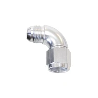 90 Deg Full Flow Female/Male Flare Swivel -12AN - Blue