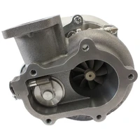 Boosted B5455 T3 .83 Internal Wastegate Turbocharger 660HP - Natural Cast Finish