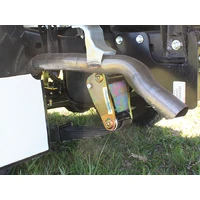Anti-Inversion Extended Shackles 2 Inch (50mm) Suitable For Toyota LandCruiser 76/78/79 Series Rear (Pair)