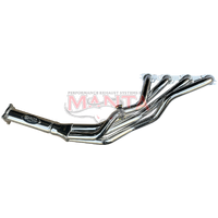 4-1 Tuned Extractor 3 inch Outlets (Commodore VB - VS V8 5.0L EFI 1 3/4in) - Silver