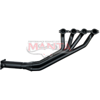 4 into 1 1 3/4in Extractors (Commodore 5.7, 6.0L VT VX VU VY VZ) - Black
