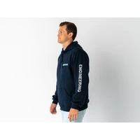 Superior Unisex Hoodie Navy with Sleeve Logo (Each) 2XL
