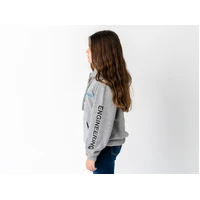 Superior Youth Hoodie Grey Marle with Sleeve Logo (Each) 10