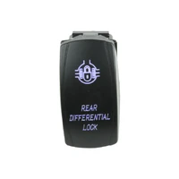 Rocker Switch Rear Differential Lock Blue LED (Each)