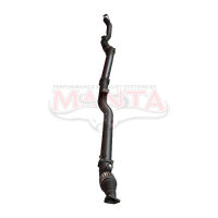 4in Single Without Cat & With Muffle (Landcruiser VDJ79 V8 4.5L TD, (DPF) Ute 16 On)