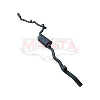 3in Turbo Back With Cat & With Muffler (Landcruiser GDJ79 Ute, 2.8L TD, 23 On)