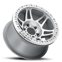 MR106 Beadlock 17x9 6x139.7 -44 Machined - Clear Coat