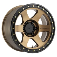 MR310 Con6 17x8.5 5x139.7 0 Method Bronze - Matte Black Lip