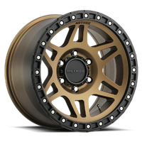 MR312 17x8.5 5x127 0 Method Bronze - Matte Black Lip