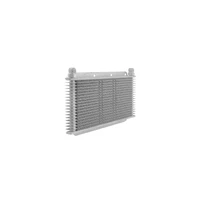 Trans Oil Cooler - 280 x 150 x 19mm -8 AN fittings Raw