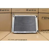 Radiator - Full Alloy Performance (VL Commodore RB30) - Satin Black Manual