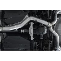 3" Cat Back Dual Split Rear Exit Race Version (WRX/STI 15-21) - T304 Stainless Steel