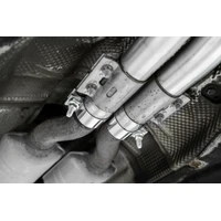 2.5" Axle-Back Dual Split Rear Race Profile (WRX 22-24) - T304 Stainless Steel