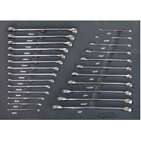 Sumo Series Power Hutch Tool Kit Combo - 550pc - Metric & SAE - Black/Crome