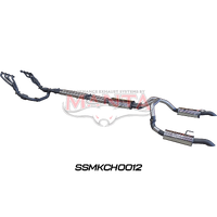 Extractors, Cats and Twin 3in Cat Back (Silverado 1500 ZR2 6.2L V8 Full Exhaust System With)