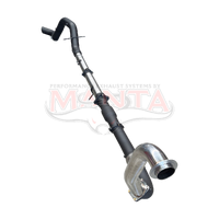 4in-5in Turbo Back With Cat & Without Muffler (Silverado 2500 HD LTZ, 6.6L TD V8, 20-25)