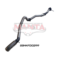 3in DPF Back Without Centre Muffler and With 4in Tip (Next Gen T6.2 Everest V6)