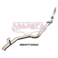 4in Turbo Back for Superior Eng Coil Conversion Without Cat (Landcruiser VDJ79 Single & Dual Cab Ute)