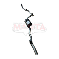 3in Turbo Back With Cat & With Muffler (Landcruiser GDJ79 Ute, 2.8L TD, 23 On)