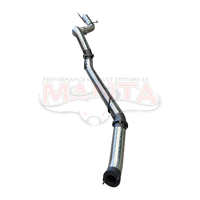 4in DPF Back Without Muffler (GDJ251R Prado, 2.8L TD 24 On)