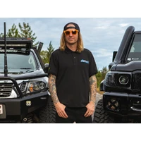 Superior Unisex Classic Polo Black (Each) Large