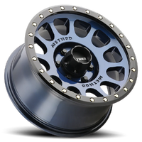 ZMR305 NV 17x8.5 6x139.7 25 Gloss Bahia Blue - Gloss Black Lip