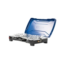 Double Burner Gas Stove - Twin Adjustable Burners
