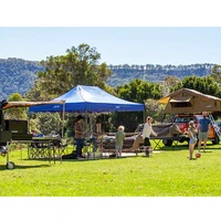 4.5x3m Portable Gazebo - Heavy-Duty Steel Frame