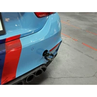 Control Rear Tow Hook Black BMW F-Chassis 2/3/4/M