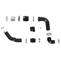 23-24 Ford Diesel Trucks V8-6.7L (td) BladeRunner Aluminum Hot and Cold Charge Pipe Kit - Black