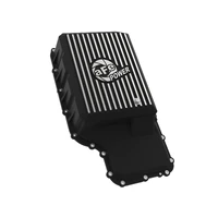 20-21 Ford Truck w/ 10R140 Transmission Pan Black POWER Street Series w/ Machined Fins