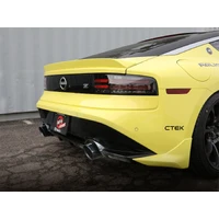 Takeda 2-1/2in 304 SS Axle-Back Exhaust System w/ Black Tips (Z 23-23)