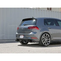 POWER MACH Force-Xp 304 SS Cat-Back Exhaust System - Black (Golf R 15-19)