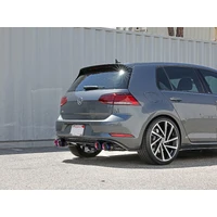 POWER MACH Force-Xp 304 SS Cat-Back Exhaust System Blue Tips (Golf R 15-19)
