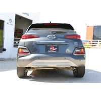 Takeda 2.5in 304 SS Axle-Back Exhaust w/o Muffler w/Polish Tip AWD (Kona 18-22)
