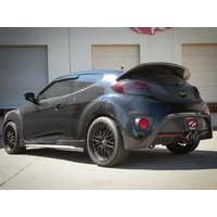 Takeda 2-1/2in 304 SS Axle-Back Exhaust w/ Polished Tips (Veloster 13-17)