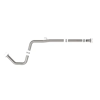 Takeda 3 IN 304 Stainless Steel Mid-Pipe (Elantra N 22-23)