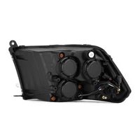 09-18 Ram 2500 LUXX LED Proj Headlight Plank Style Alpha Blk w/Activ Light/Seq Signal/DRL