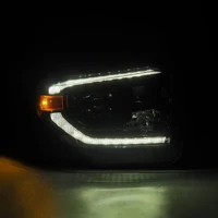 14-21 Toyota Tundra PRO-Series Projector Headlights Black w/Seq. Sig. + DRL
