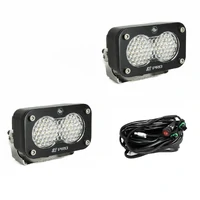 S2 Pro Series LED Light Pods Work/Scene Pattern - Pair