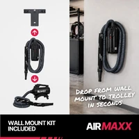 Air Maxx Wall-Mounted Car Dryer Blower 2400W with 8m Hose
