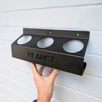 Wall-Mounted Chemical & Accessories Holder for 3 x 500ml Bottles
