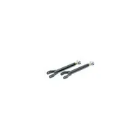 10-15 5th Gen Camaro Trailing Arms Rear w/ Single Adj. Rod Ends - Black Hammertone