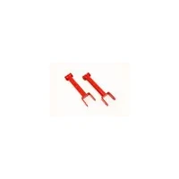 91-96 B-Body Non-Adj. Upper Control Arms Extended Length (Polyurethane Bushings) - Red