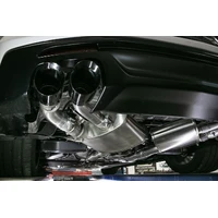 2.75 Inch Axle-Back Exhaust with Dual Mode NPP; Dual Rear Exit with Twin 4.0 Inch Pro Series Tips 16-24 Chevrolet Camaro
